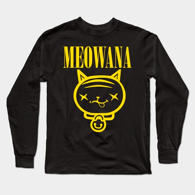 meowana Long Sleeve T-Shirt by sambukino